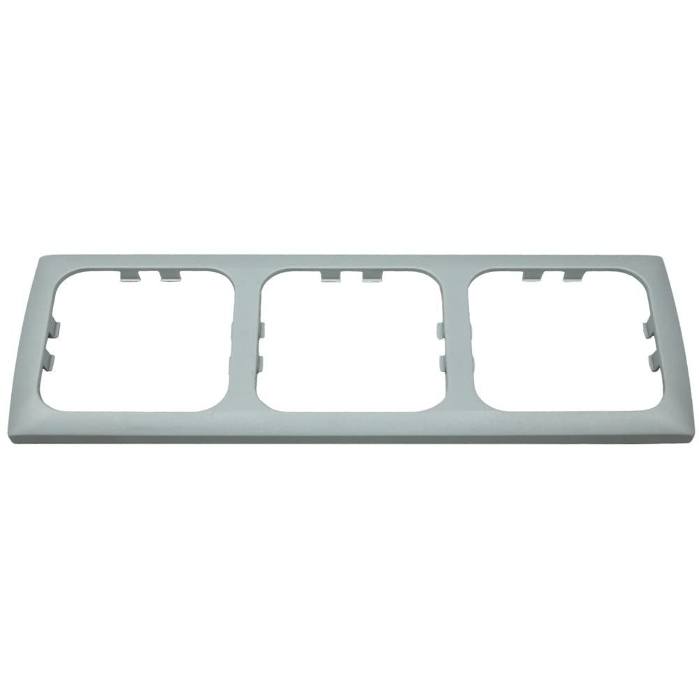 C-Line Presto Inprojal CBE dreifach Abdeckrahmen für Steckdose Schalter Wohnmobil Wohnwagen Boot Silber C-Line Presto Inprojal CBE dreifach Abdeckrahmen für Steckdose Schalter Wohnmobil Wohnwagen Boot Silber von Generisch