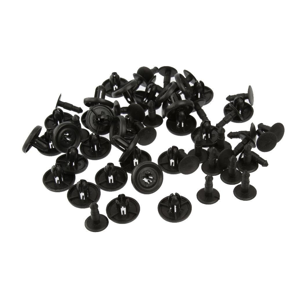 Car Body Plastic Push Pin Rivet Fasteners Trim Moulding Clip Assortment B23 von Generisch