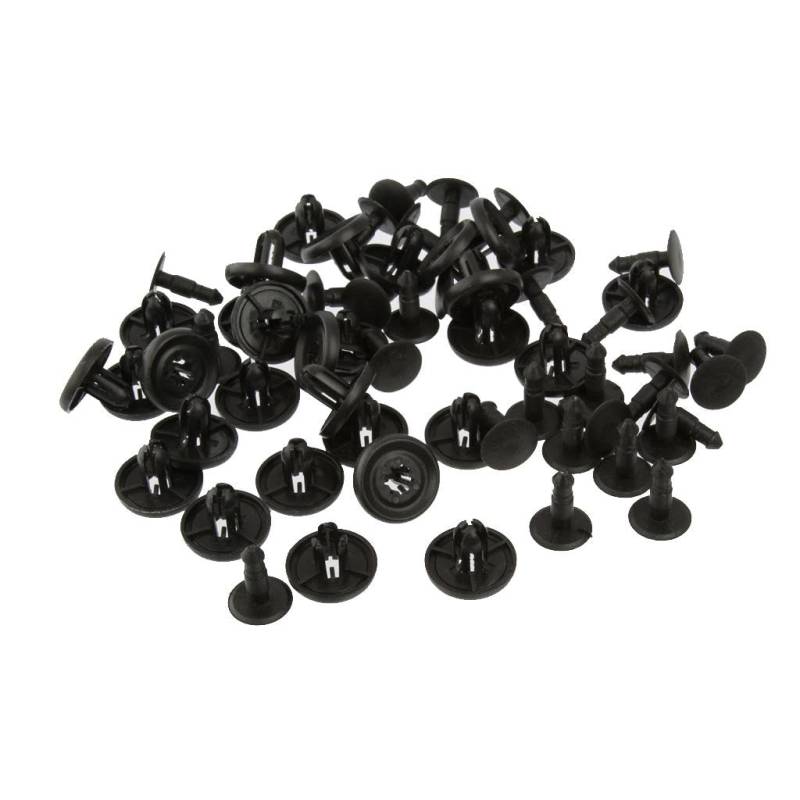 Car Body Plastic Push Pin Rivet Fasteners Trim Moulding Clip Assortment B23 von Generisch