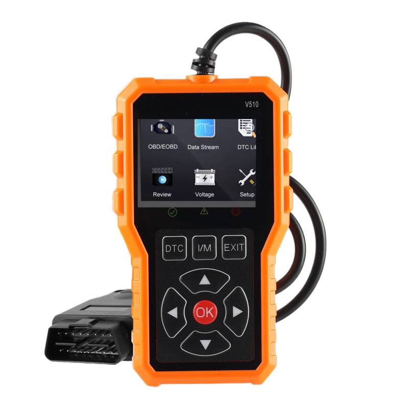 Car Code Reader, Scanner für Auto | Lesen und Löschen von Fehlerdaten 2-in-1 Fehlerinstrumentenscanner | Auto Engine Fehlercode Reader Automotive Diagnose -Scan -Tool für Check Engine von Generisch