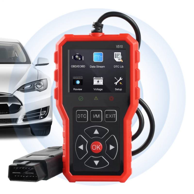 Car Diagnostic Scanner, Car Diagnose Tool | 2-in-1 Fehlerscanner lesen und Fehlerdateninstrument löschen | Automobil -Diagnose -Scan -Tool -Tool -Autoto -Verwerfungscode -Leser für LKWs für LKWs von Generisch