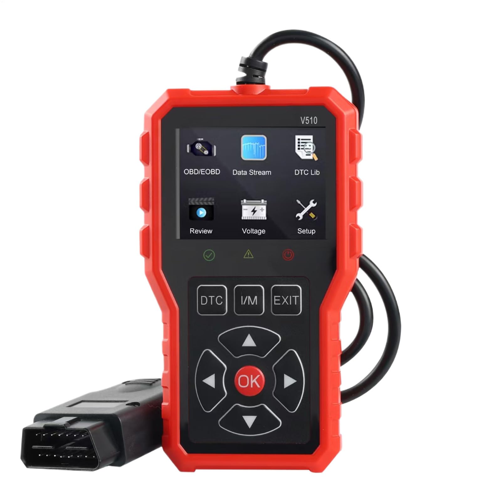 Car Diagnostic Scanner, Car Diagnose Tool - Lesen und Löschen von Fehlerdaten 2-in-1 Fehlerinstrumentenscanner | Automobil -Diagnose -Scan -Tool -Tool -Autoto -Verwerfungscode -Leser für LKWs für LKWs Car Diagnostic Scanner, Car Diagnose Tool - Lesen und Löschen von Fehlerdaten 2-in-1 Fehlerinstrumentenscanner | Automobil -Diagnose -Scan -Tool -Tool -Autoto -Verwerfungscode -Leser für LKWs für LKWs von Generisch