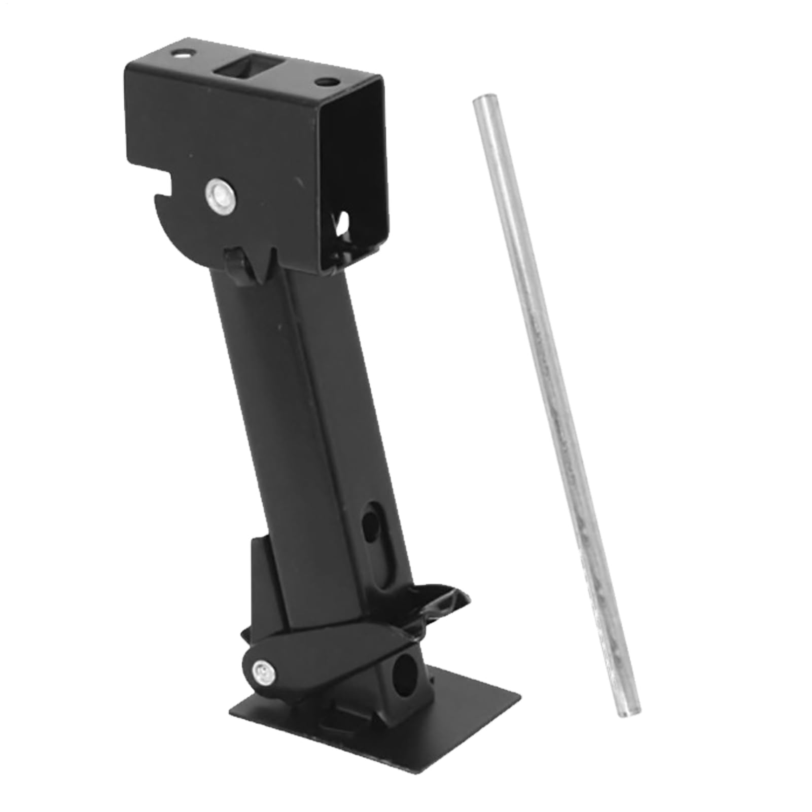 Caravans Crowbar Jack, Motorradanhänger Small Tilt Outriggers |Stabilisator-Anhängerausleger | Anhängerstabilisator-Beinverriegelungsscharnierklemme für Motorradanhänger, Lastenanhänger Caravans Crowbar Jack, Motorradanhänger Small Tilt Outriggers |Stabilisator-Anhängerausleger | Anhängerstabilisator-Beinverriegelungsscharnierklemme für Motorradanhänger, Lastenanhänger von Generisch