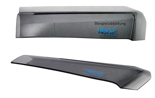 ClimAir Windabweiser vorne (mit ABE) 03-3802, Farbausführung: rauchgrau - Set mit Parkscheibe - Kompatibel für Ford Kuga II,Typ DM2 von Generisch
