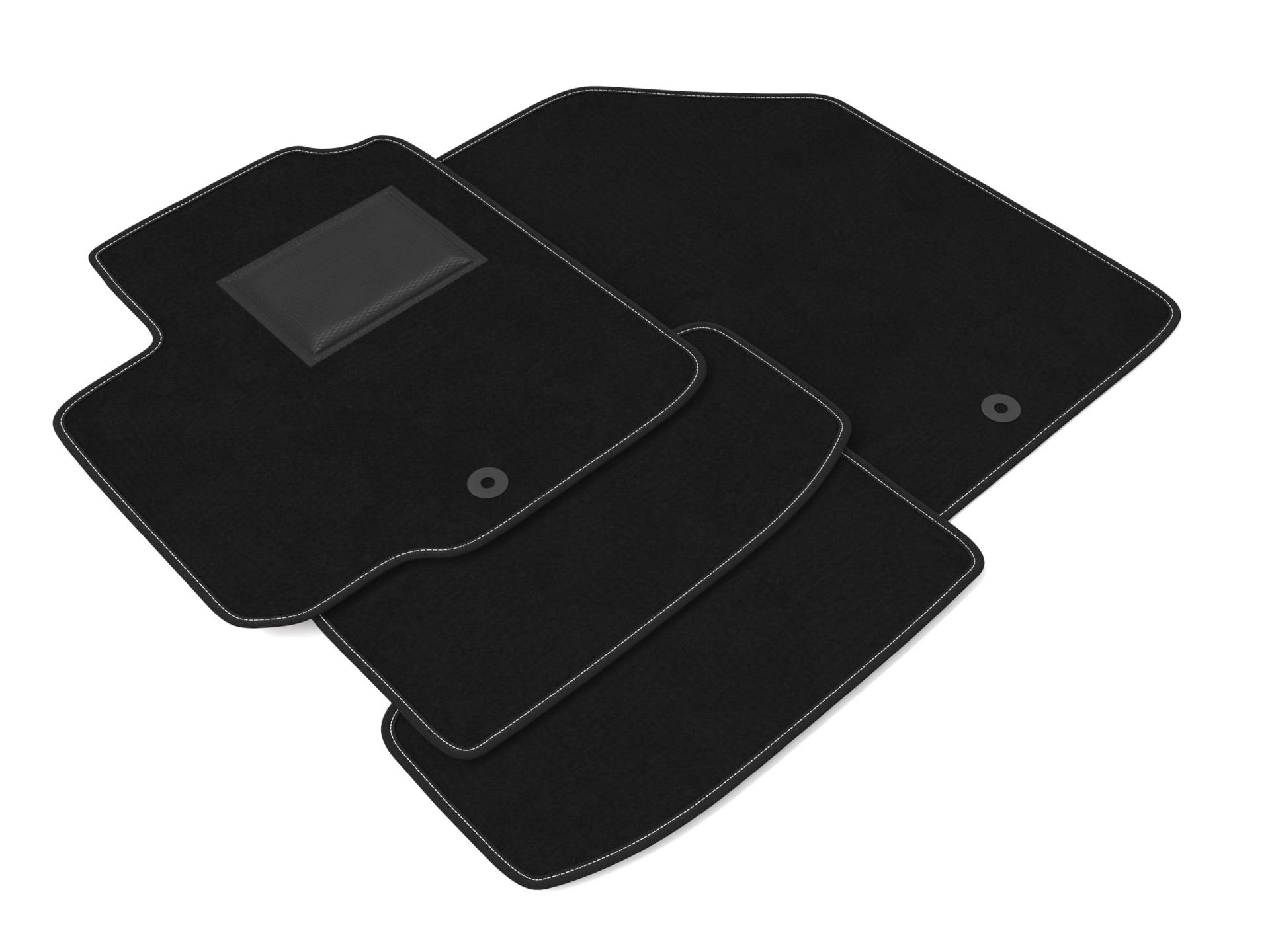 DHCarMats Auto-Fußmatten für Opel Agila B von 2008 bis 2014 mit 1 Haken, rutschfeste Automatten aus Teppichmaterial, Innenraum – komplettes Set vorne und hinten DHCarMats Auto-Fußmatten für Opel Agila B von 2008 bis 2014 mit 1 Haken, rutschfeste Automatten aus Teppichmaterial, Innenraum – komplettes Set vorne und hinten von Generisch