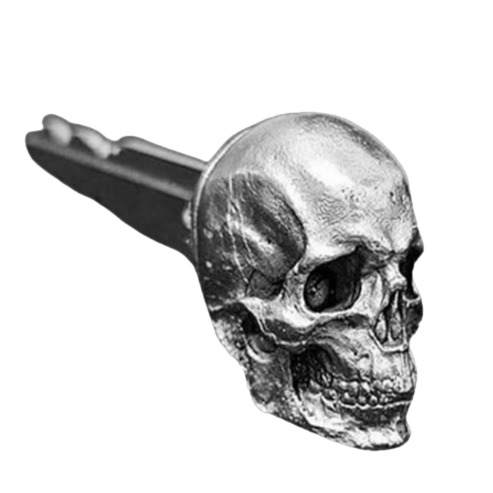 Dämonenschädel Schlüsselabdeckung, Metall Totenkopf Schlüsselanhänger, Universelle Modifizierte Dämonenschädel Motorradschlüsselabdeckungen, Kreative Gotische Totenkopf Keytopper Codierungsanhänger Dämonenschädel Schlüsselabdeckung, Metall Totenkopf Schlüsselanhänger, Universelle Modifizierte Dämonenschädel Motorradschlüsselabdeckungen, Kreative Gotische Totenkopf Keytopper Codierungsanhänger von Generisch