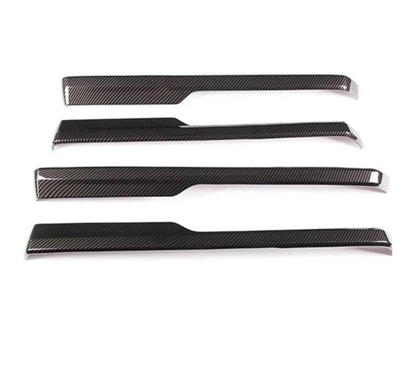 Dekorativer Streifen für das Armaturenbrett Für Tundra 2014-2021 Autotür Armlehne Untere Verkleidung Dekorative Aufkleber(Carbon Fiber) von Generisch