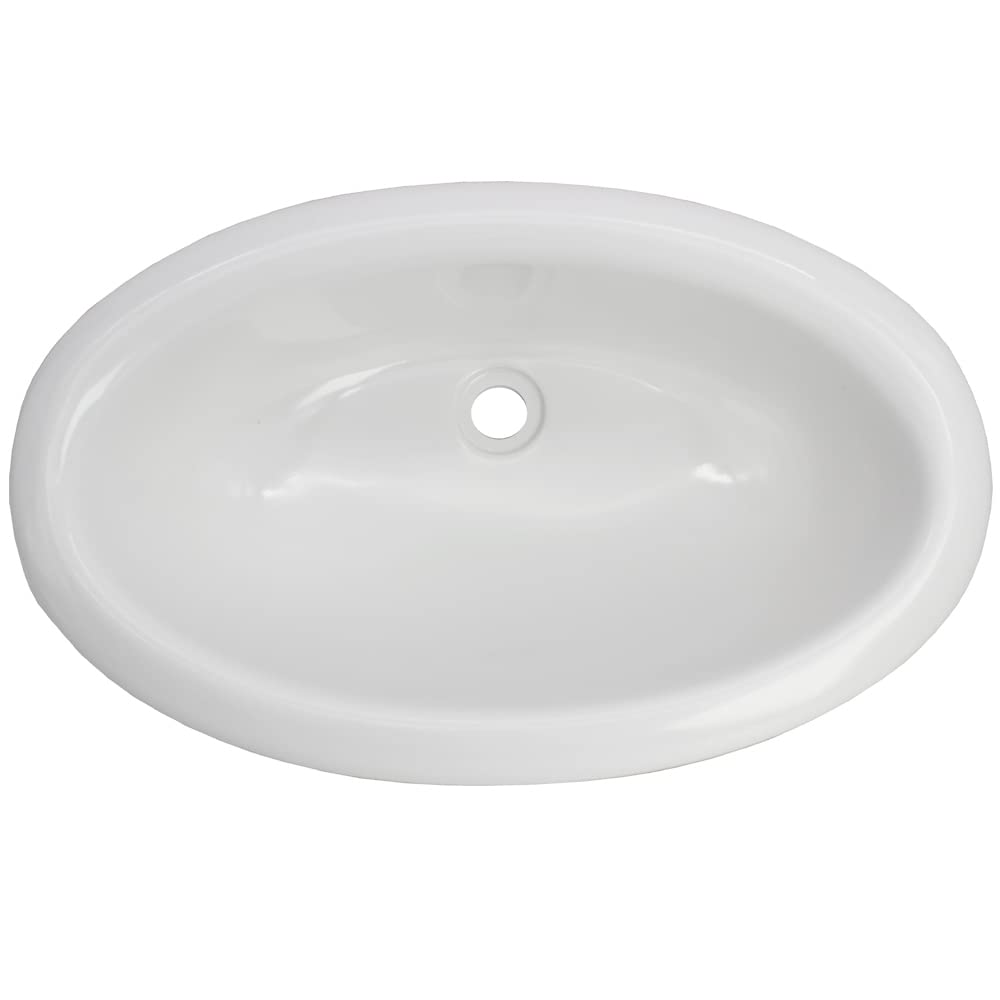 Einlegemulde Waschbecken Wohnmobil Wohnwagen Caravan Camping Boot 450 x 275 x140 mm oval weiß Einlegemulde Waschbecken Wohnmobil Wohnwagen Caravan Camping Boot 450 x 275 x140 mm oval weiß von Generisch