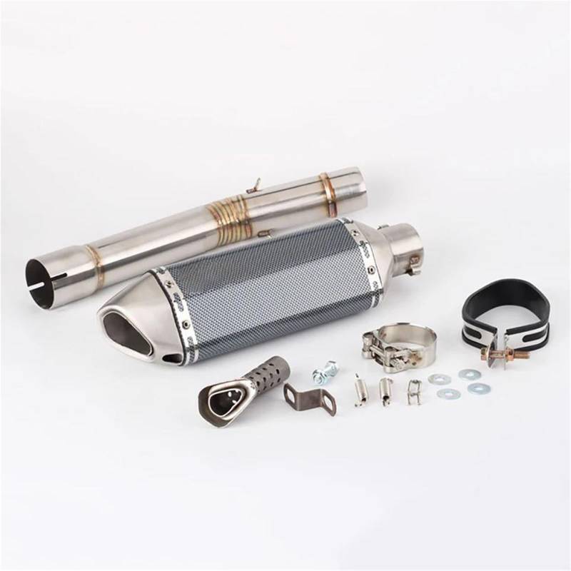Endrohr Motorrad-Auspuff-Endrohr-Modifikation Verbindungsrohr-Auspuff Geeignet Für Y&amaha YZF R6 YZF-R6 1998–2005(Style 3) von Generisch