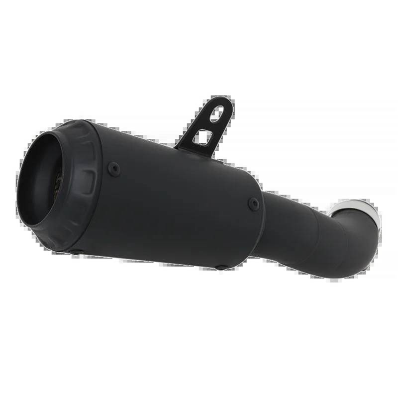 Endrohr Motorrad-Auspuff-Schalldämpfer-Anschluss Mittleres Verbindungsrohr Geeignet Für Y&amaha R25 R3 YZF-R3 R25 MT03 MT25 2014–2021(Schwarz) von Generisch