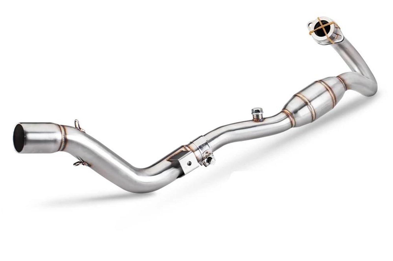 Endrohr Motorrad-Frontauspuff-Verbindungsrohr Modifizierter 51-mm-Schalldämpfer Geeignet Für CRF250L CRF300L/Rally 2012–2020(Style 2) von Generisch