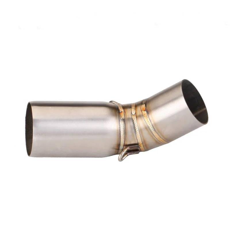 Endrohr Motorradauspuffrohr Edelstahl Mittelteil Verbindungsrohr 51mm Schalldämpfer Für Benelli Für Leoncino 500 BJ500 von Generisch