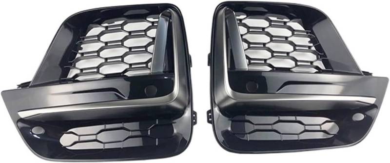 Ersatz für Kühlergrill Nebelscheinwerfer Kühlergrill Für BMW X3 G01 X4 G02 Rahmen Trim Protector Außen Abdeckung(No Fog Light Hole) von Generisch