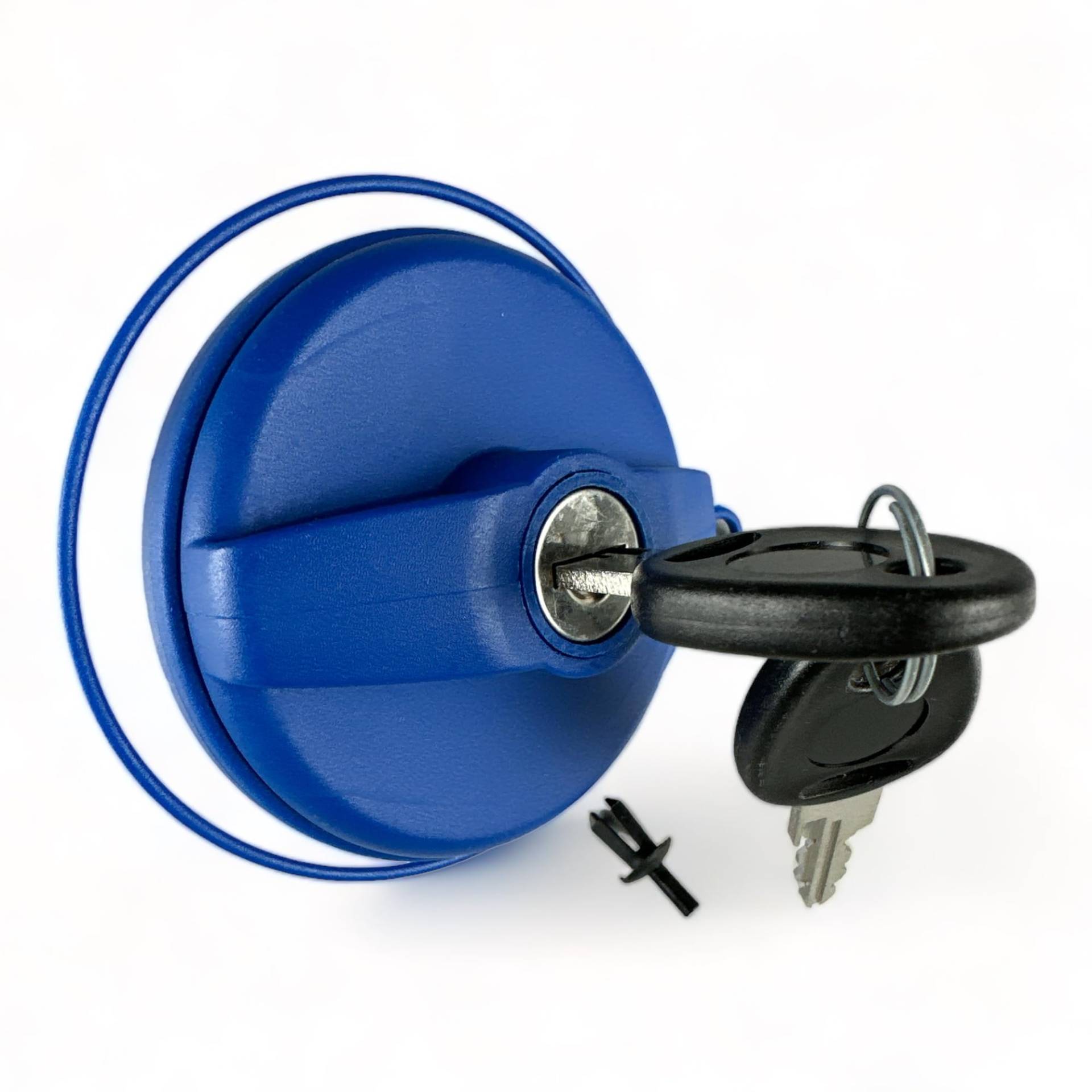 Blauer Tankdeckel mit Zylinder und Schlüssel für Frischwasser Trinkwasser im Wohnwagen Wohnmobil Blauer Tankdeckel mit Zylinder und Schlüssel für Frischwasser Trinkwasser im Wohnwagen Wohnmobil von Generisch