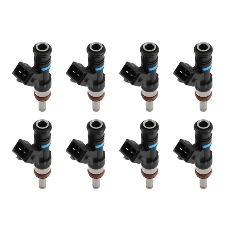 Ersatzinjektoren 8PCS Einspritzdüsen 0280158164 für M3 08-13 E90 E92 von Generisch