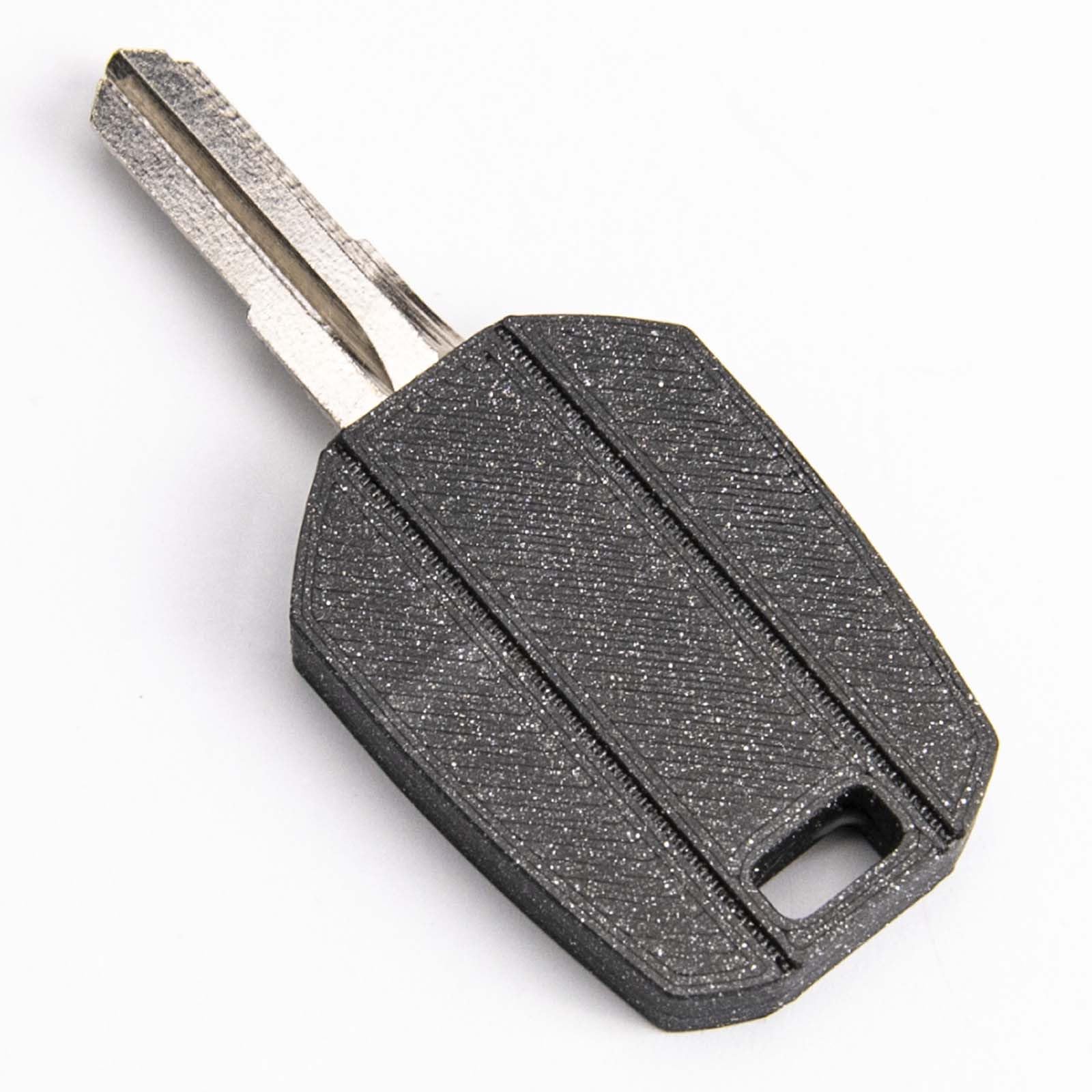 Ersatzschlüssel/Schlüssel mit ergonomischem, langlebigem, schwarzem Kunststoffgriff für Thule Dachträger, Desser Premium-Rohling anhand Einer Code gefräst Wird, Code: N014 von Generisch