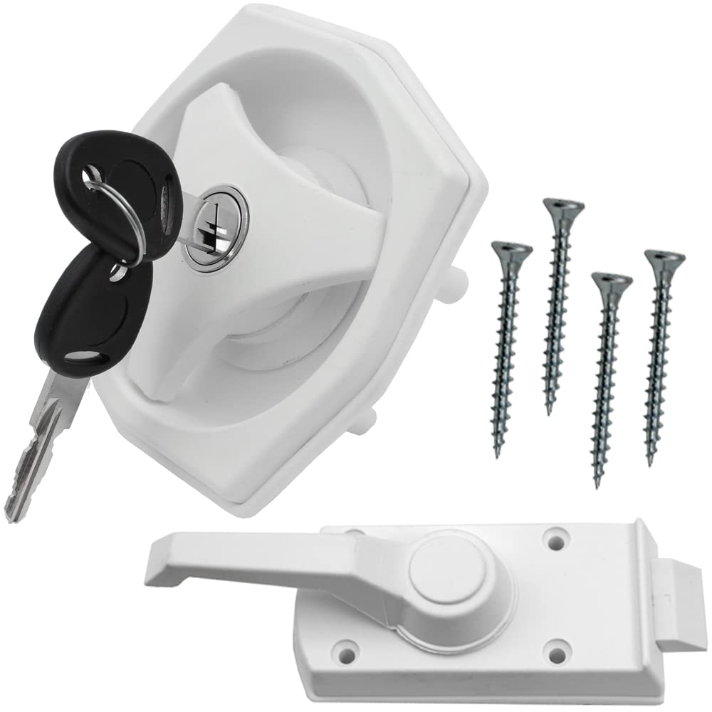 FAP Türschloss Schloss Türriegel Wohnwagen Wohnmobil Caravan Boot FF-System zwo weiß FAP Türschloss Schloss Türriegel Wohnwagen Wohnmobil Caravan Boot FF-System zwo weiß von Generisch