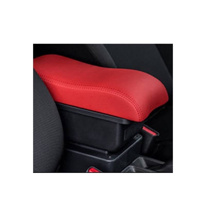 Fahrzeug-Armlehnenbox Armlehne Box für dacia für dokker Auto Armlehne Box Center Konsole Innen Teile Center Konsole Organizer Box Zubehör für Mit USB(C1 7 USB) von Generisch