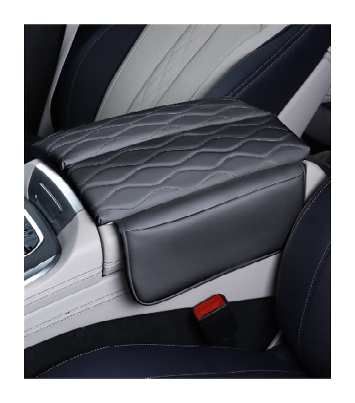 Fahrzeug-Armlehnenbox Auto Center Console Armlehne Abdeckung Arm Rest Lagerung Box Pad für BMW X5 G05 2019 2020 2021 2022(3) von Generisch