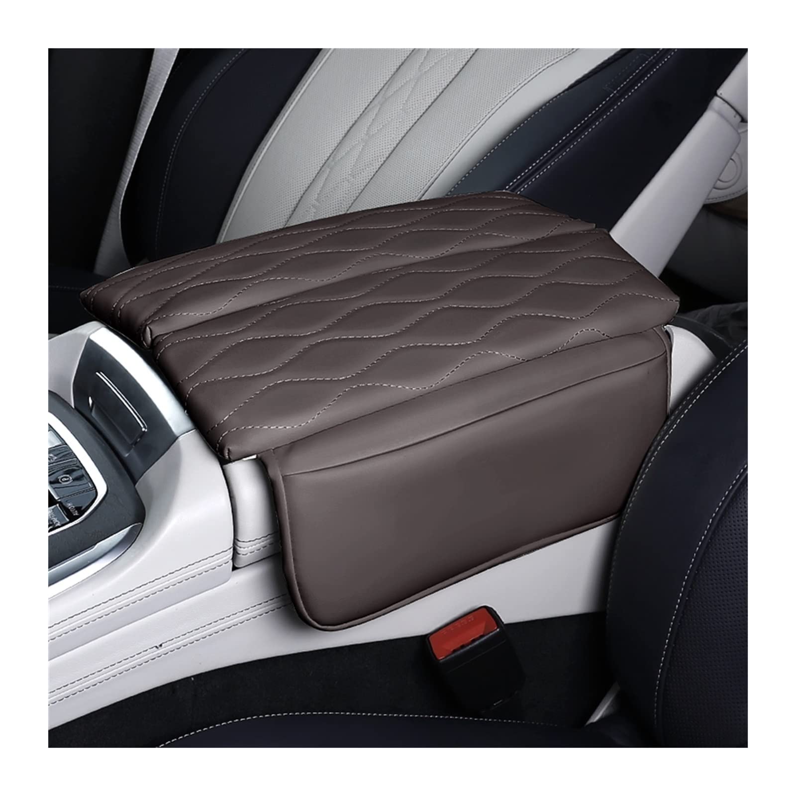 Fahrzeug-Armlehnenbox Auto Center Console Armlehne Abdeckung Arm Rest Lagerung Box Pad für BMW X5 G05 2019 2020 2021 2022(5) von Generisch