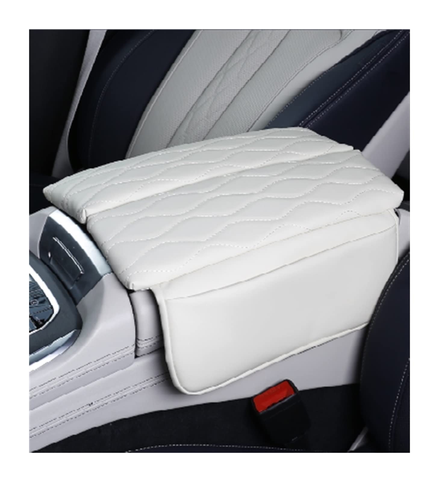 Fahrzeug-Armlehnenbox Auto Center Console Armlehne Abdeckung Arm Rest Lagerung Box Pad für BMW X5 G05 2019 2020 2021 2022(6) von Generisch