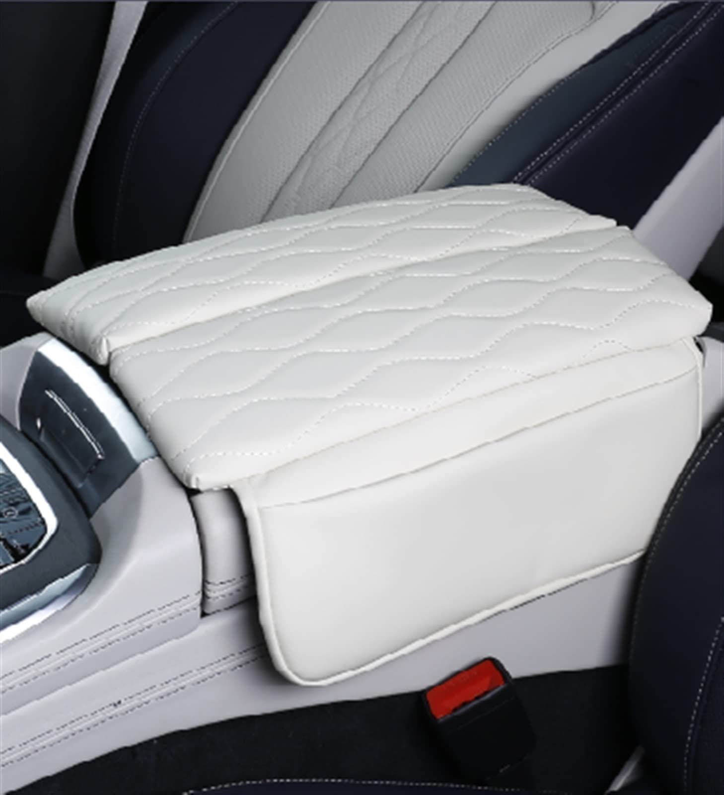 Fahrzeug-Armlehnenbox Für BMW 7 Series 2016 2017 2018 2019 2020 2021 2022 G12 Auto Armlehne Box Kissen Center Console Armlehne Lagerung Box Abdeckung(2) von Generisch