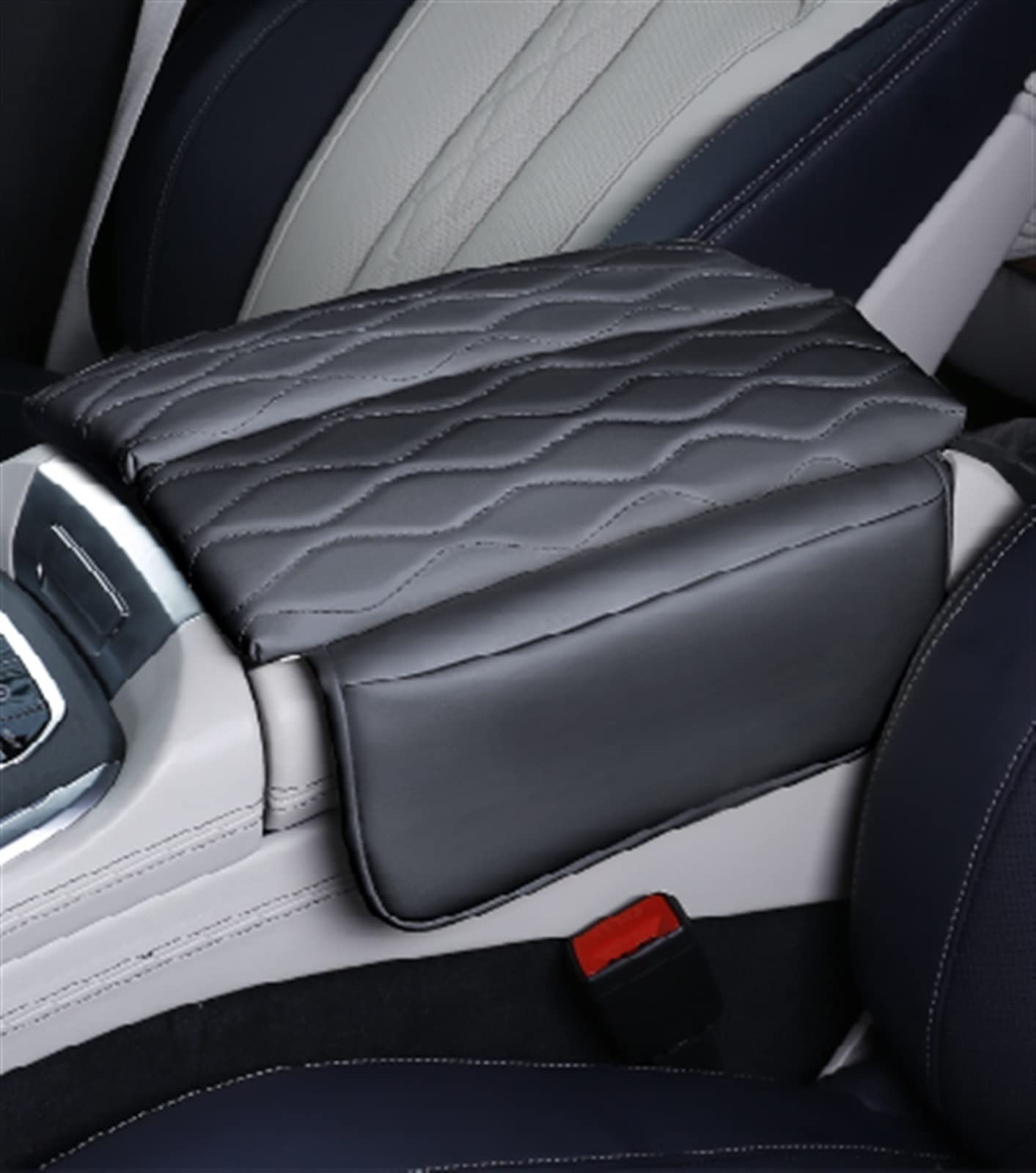 Fahrzeug-Armlehnenbox Für BMW 7 Series 2016 2017 2018 2019 2020 2021 2022 G12 Auto Armlehne Box Kissen Center Console Armlehne Lagerung Box Abdeckung(3) von Generisch