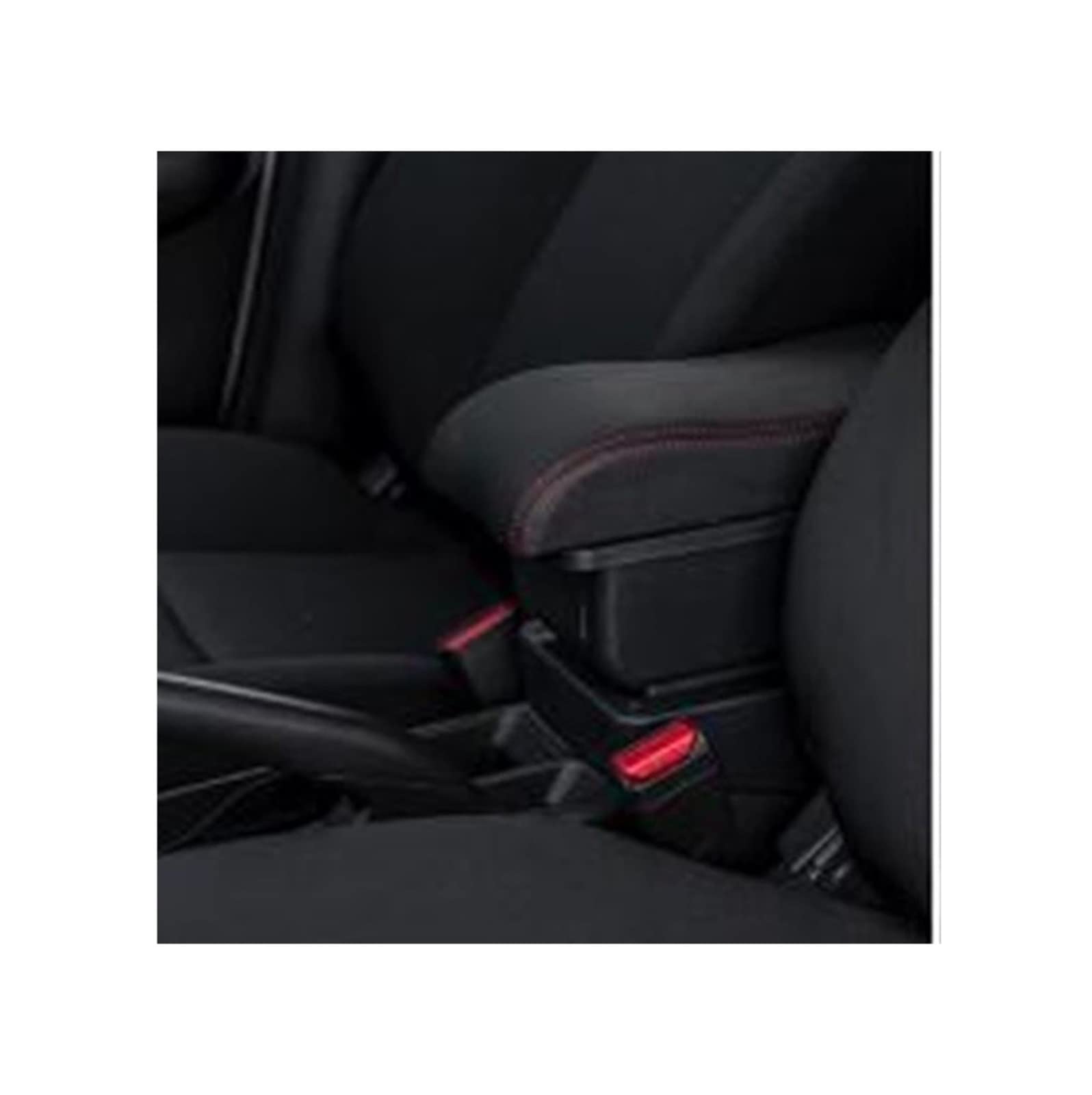 Fahrzeug-Armlehnenbox Für Citroen C3 Picasso Auto Armlehne Box Center Console Storage Box Arm Rest Doppel Schicht Drehbare Für Mit USB(C3 7 USB) von Generisch