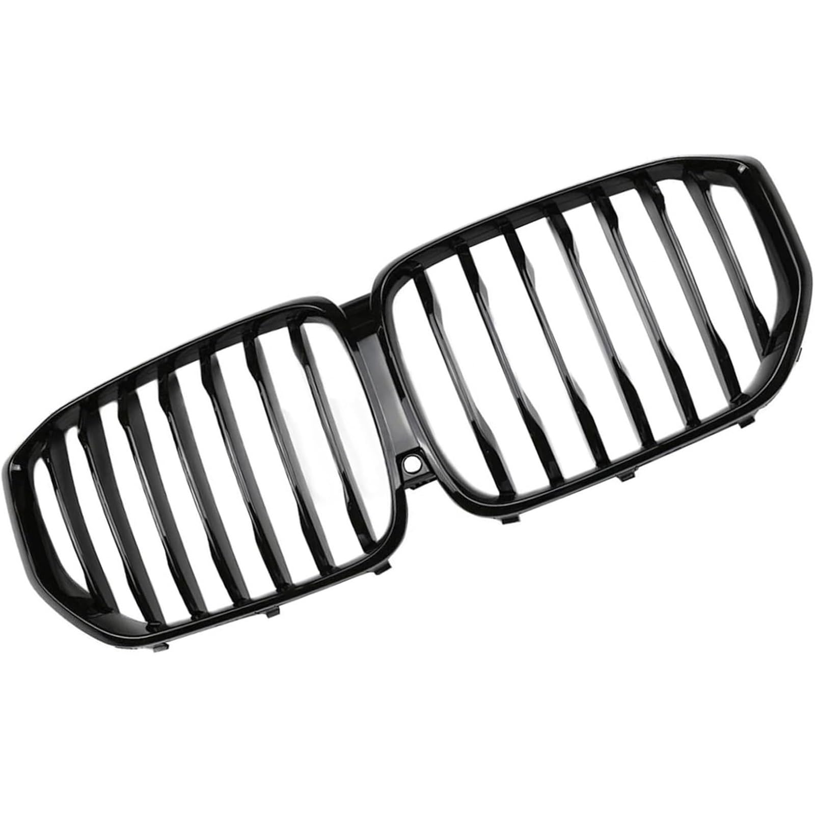 Fahrzeug-Frontgrill Auto Front Niere Grill Auto Front für Kühlergrill Haube Racing Grill Frontgrill 1-Lamelle für Glanz Schwarz Fahrzeug-Frontgrill Auto Front Niere Grill Auto Front für Kühlergrill Haube Racing Grill Frontgrill 1-Lamelle für Glanz Schwarz von Generisch