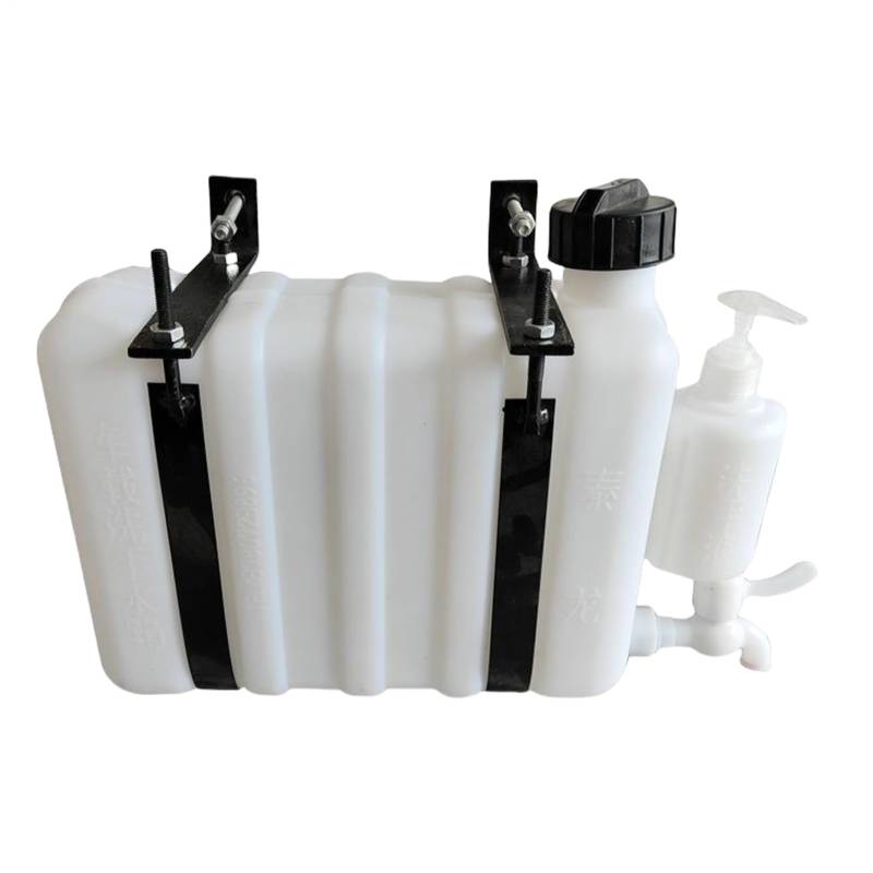 Faltbar Wassertank Mit Hahn Camping - 9 L Wasserspeicherkrug, Langlebiger Plastikwasserträger | Kompakter RV -Wasserspeicherbehälter, Leichter Campingwassertank, Wiederverwendbarer Wasse von Generisch