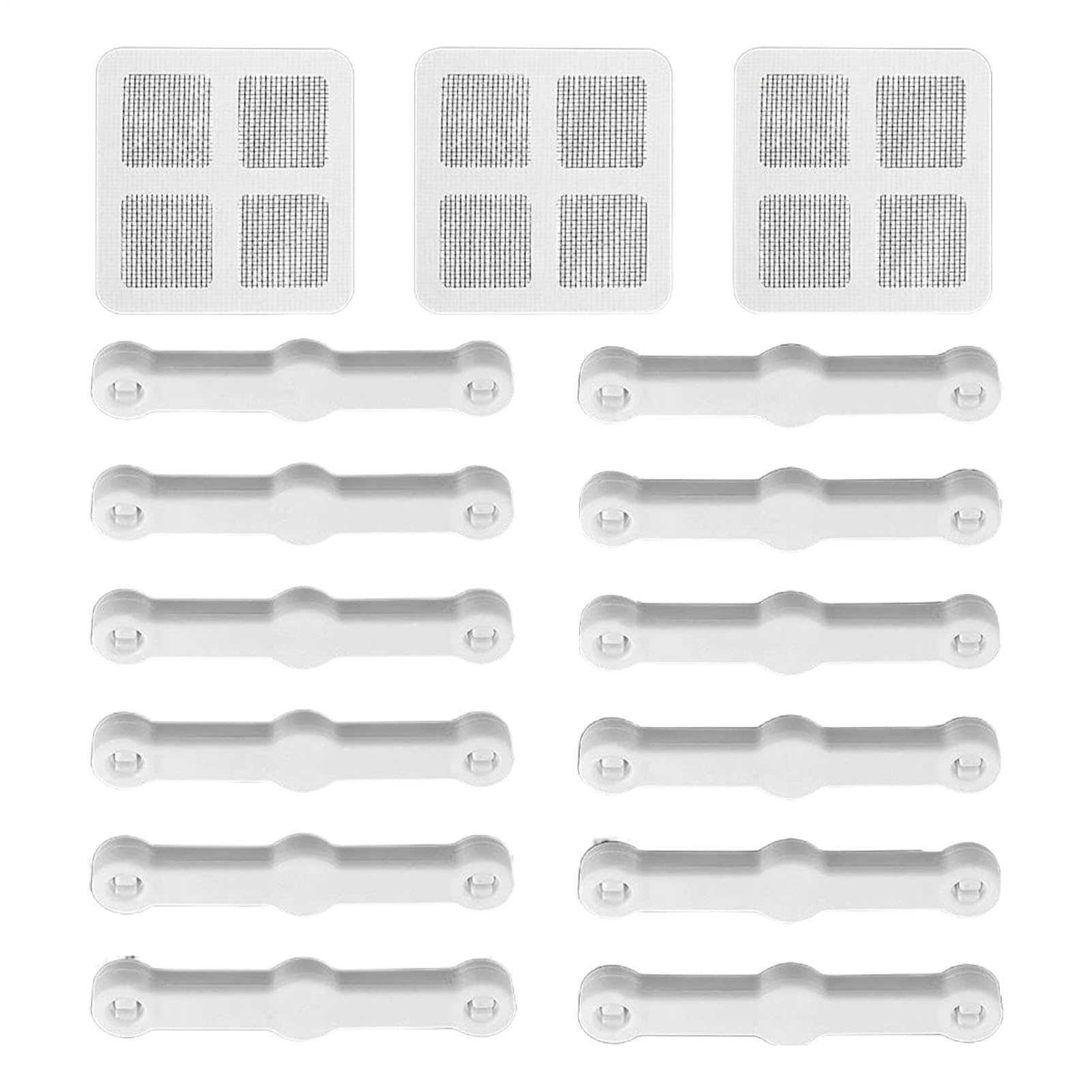 Fensterscheiben-Halterungsclips | Set mit 12 Fenster-Display-Installator-Clips | Türschlösser, Heimverkleidungs-Hardware mit Patches, Installationswerkzeuge für Zuhause Fensterscheiben-Halterungsclips | Set mit 12 Fenster-Display-Installator-Clips | Türschlösser, Heimverkleidungs-Hardware mit Patches, Installationswerkzeuge für Zuhause von Generisch