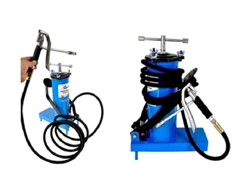 Fußbetriebene Fettpresse Einhandfettpresse Auslaufsicher mit Schlauch 4 m Fußbetriebene Fettpresse Einhandfettpresse Auslaufsicher mit Schlauch 4 m von Generisch