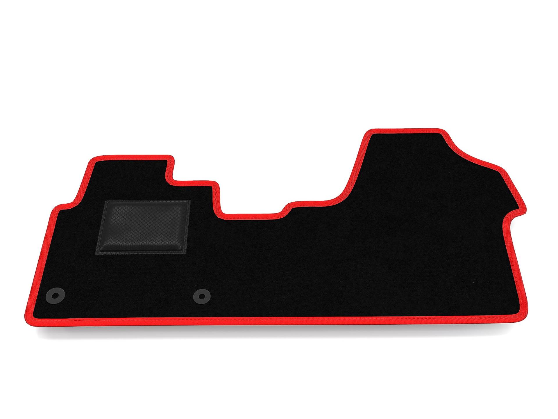 Fußmatten kompatibel mit Citroen SpaceTourer 2016-2024 Roter Rand Custom Automatten Set Fußmatten Velours Autoteppich Fußmatten kompatibel mit Citroen SpaceTourer 2016-2024 Roter Rand Custom Automatten Set Fußmatten Velours Autoteppich von Generisch