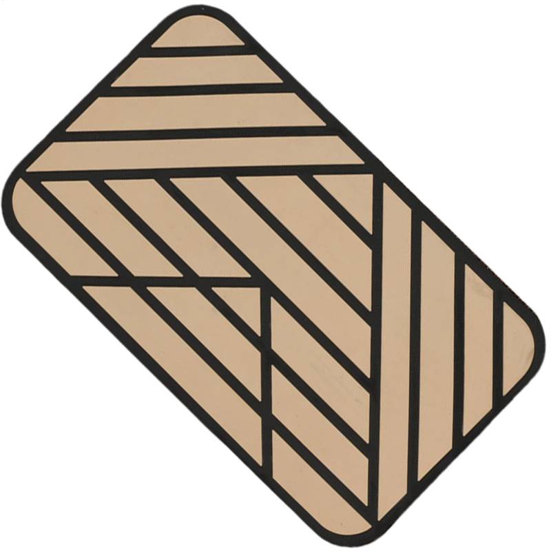 Fußpedale Fürs Auto, Patch-Set Für Auto-Bodenmatte, Auto-Fersenschutz, PVC-Fußstützenplatte, Fußpedal-Auto-Fersenschutz, Nähwerkzeug Für Einfache Installation Im Lieferumfang Enthalten von Generisch