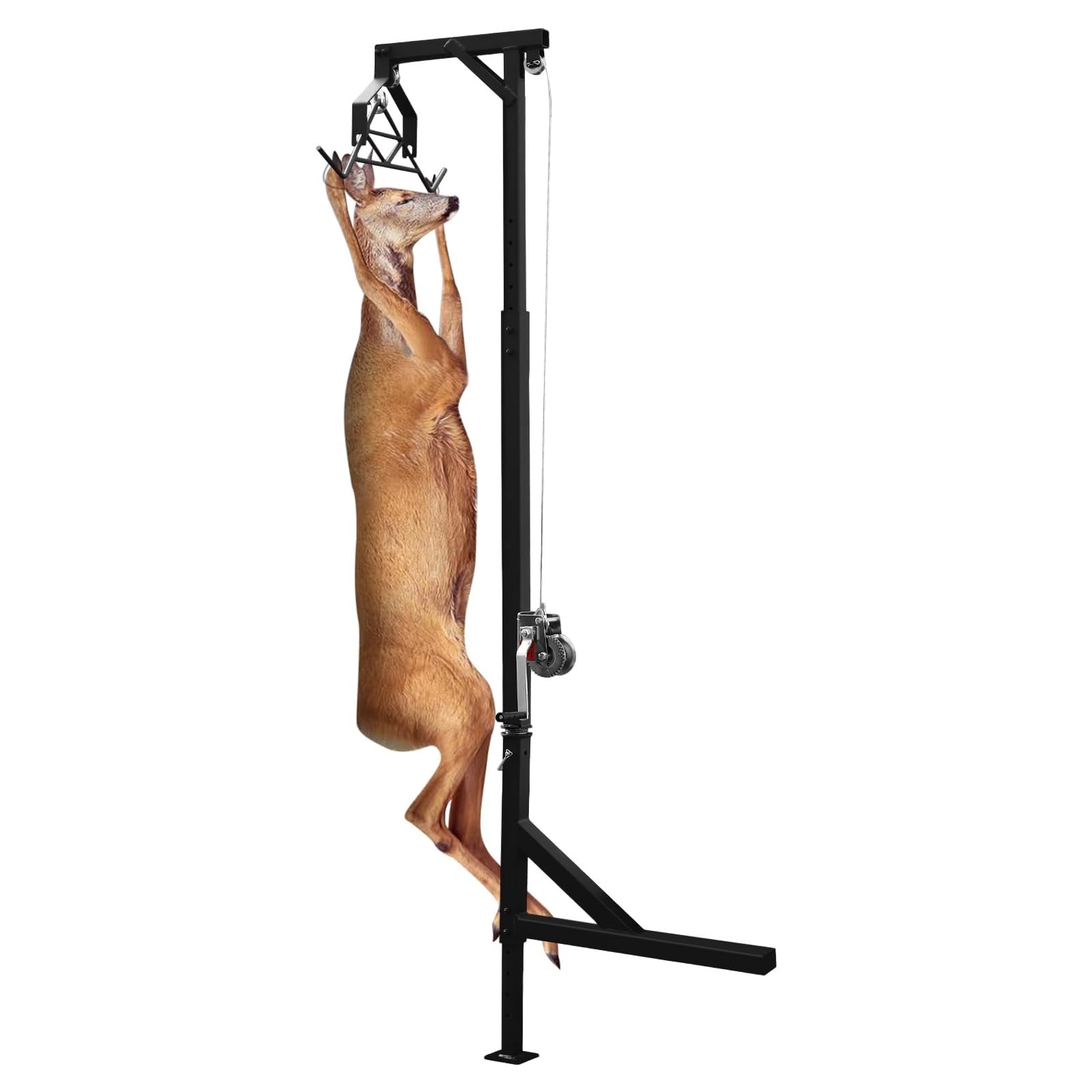 "Game Hoist Truck Hitch - 272.2 kg Tragfähigkeit, 360 Grad schwenkbar, Anhängerkupplung montierte Hirschhebeausrüstung für Generatoren und Mäher "Game Hoist Truck Hitch - 272.2 kg Tragfähigkeit, 360 Grad schwenkbar, Anhängerkupplung montierte Hirschhebeausrüstung für Generatoren und Mäher von Generisch