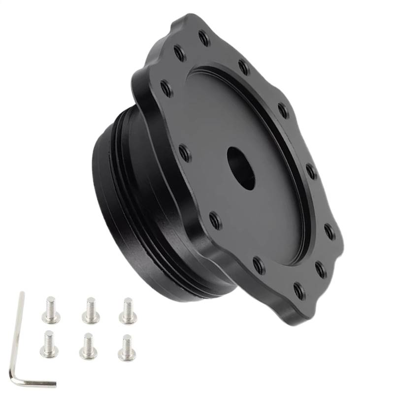 Gaming Lenkrad Adapter | Aluminium-Lenkradadapter - Austauschsystem Für PC Rennsimulator Zubehör Für Erwachsene & Jugendliche von Generisch