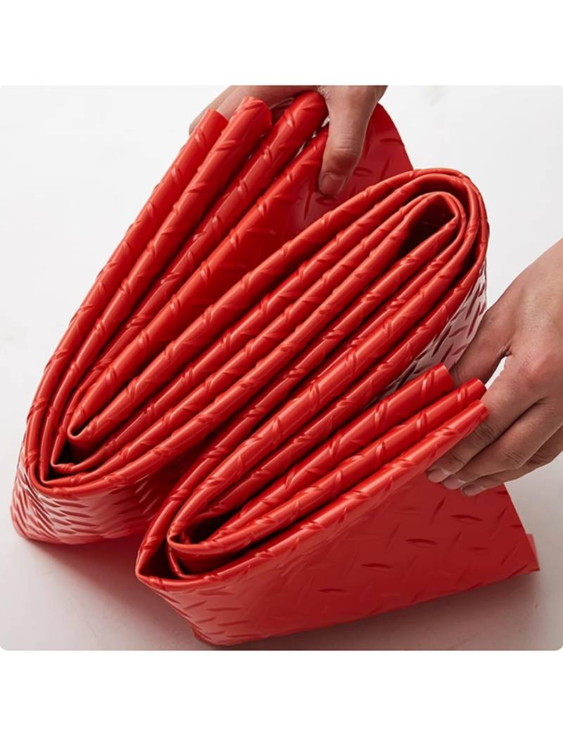 Garagenbodenmatte, Garagenteppich, Gummibodenrolle, Fußmatten for große SUVs, MPVs, PVC-Garagenbodenmatte(100x90cm/39.4x35.5") von Generisch