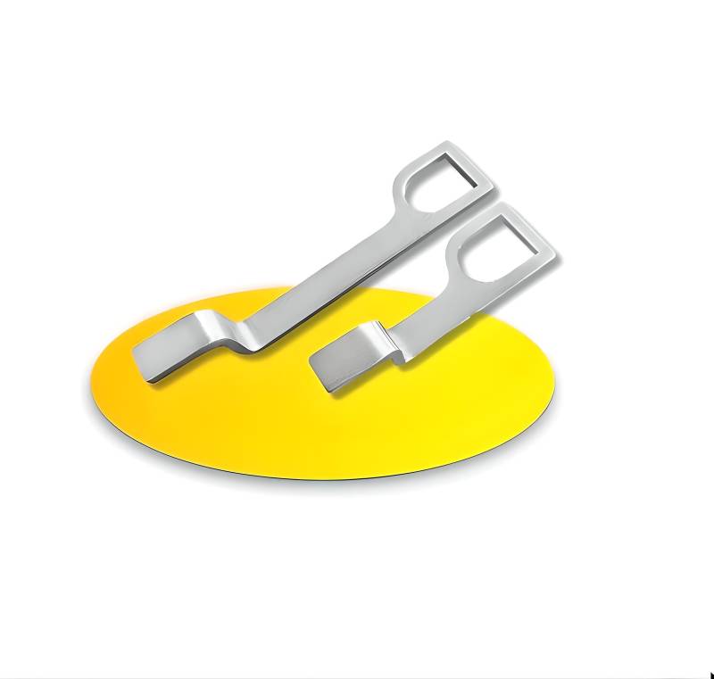 Spar Set 2 STK. Lang Kurz (10/15cm) Heckklappenaufsteller Zubehör für VW T5 T6 Multivan Camper und California von JANSTAHL