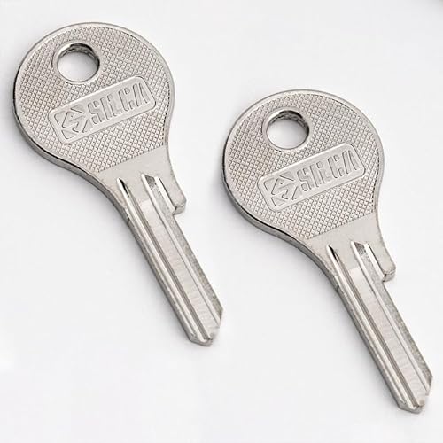 Generisch 2 X Neu Schlüssel Ersatzschlüssel für Westfalia Anhängerkupplung AHK AHV W01-W50 / 2W01-2W99 Series, Code: 2W01 von Generisch