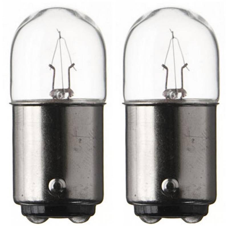 Generisch 2 x Kugellampe-Birnen 6V 10W (Sockel:BA15d) von Generisch