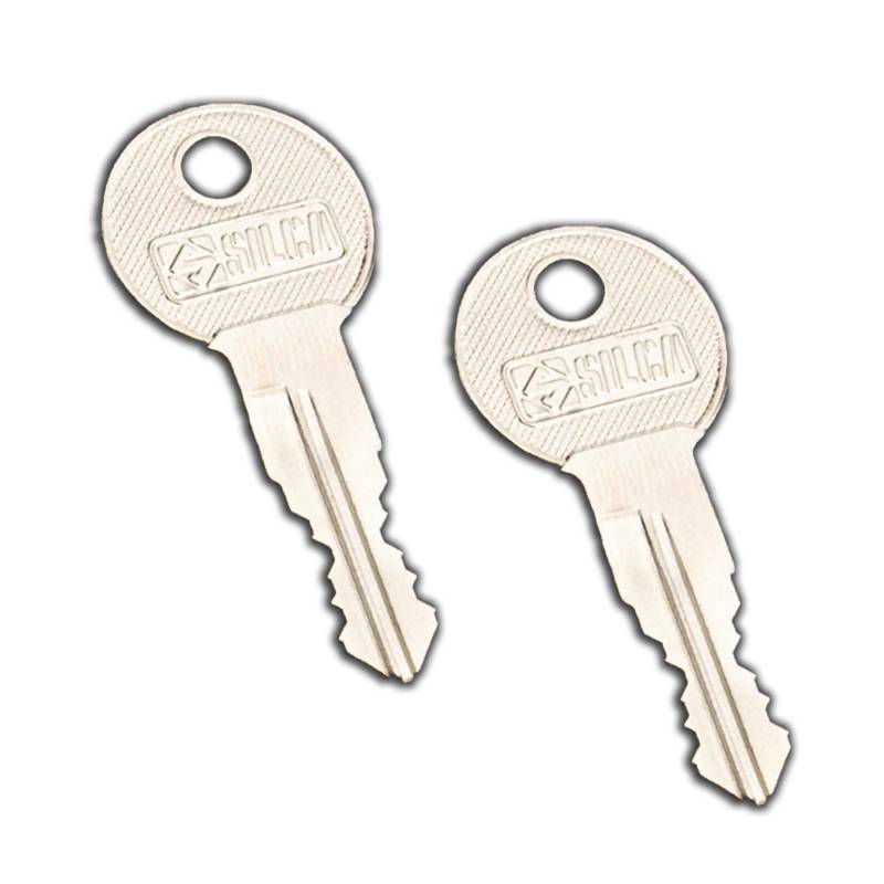 Generisch 2X Ersatzschlüssel Schlüssel für WITTER GDW Tow Trust Anhängerkupplung TR01-TR10 Series, Code TR06 von Generisch
