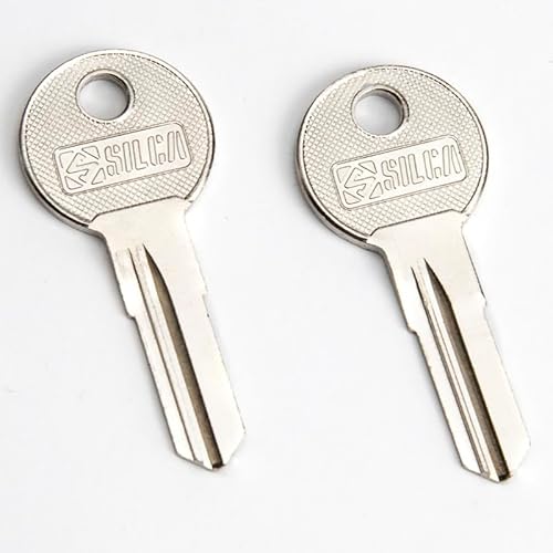 Generisch 2X Schlüssel Ersatzschlüssel für BOSAL (ACPS) Anhängerkupplung AHK/AHV System: AK4 AK6, Code: T2116 von Generisch