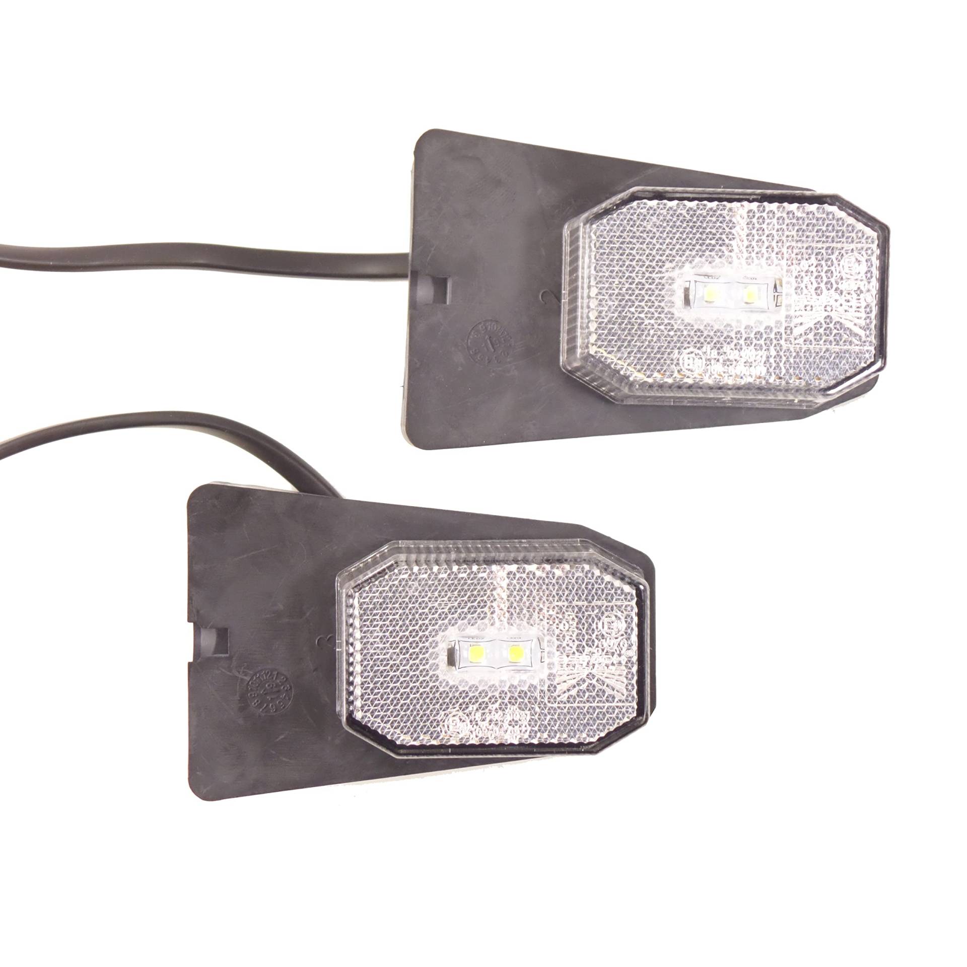 Generisch 2x Aspöck Flexipoint Positionsleuchte LED mit Halter - Markierungsleuchte - Begrenzungsleuchte - Umrissleuchte von Generisch
