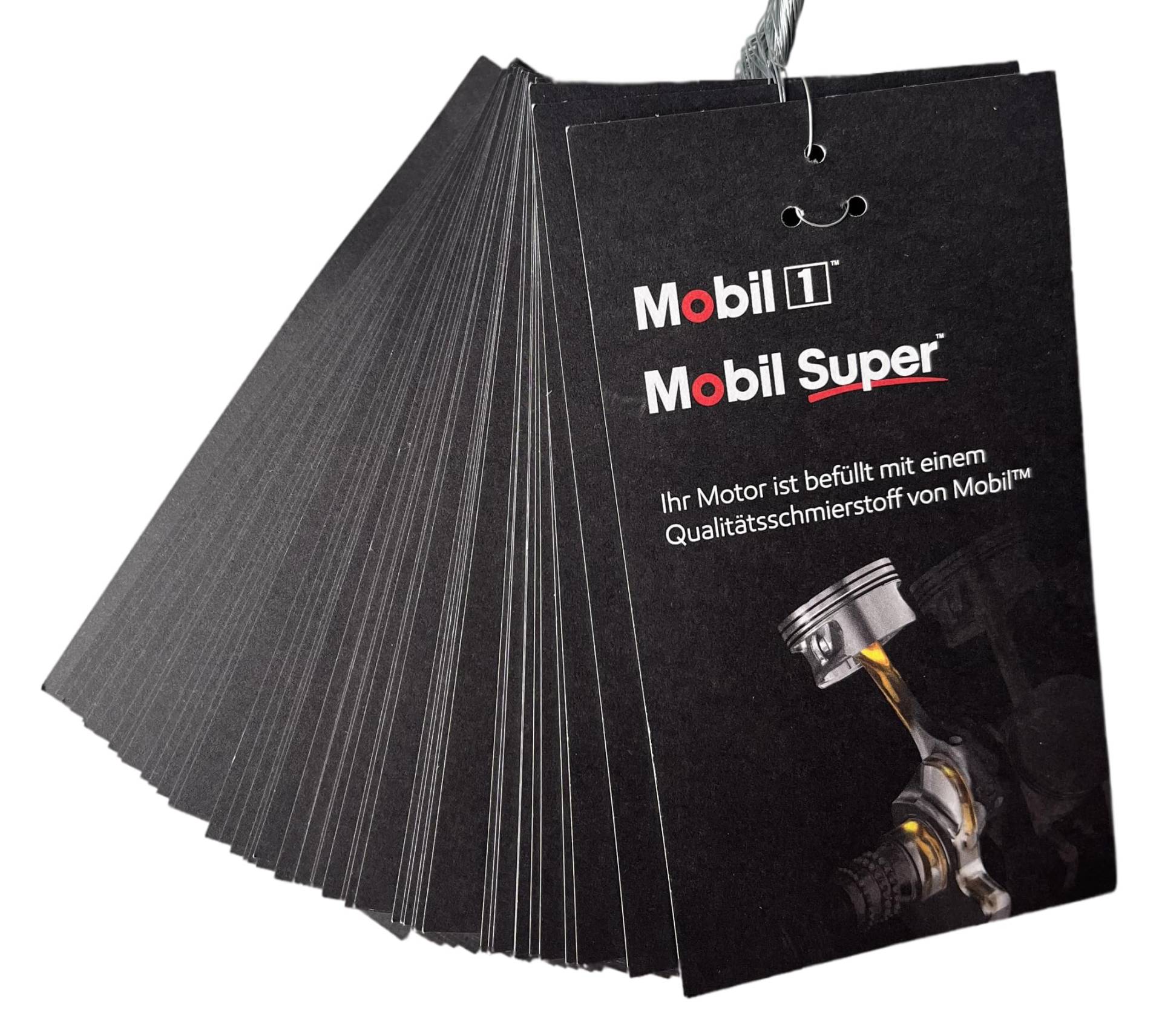 Generisch 50x Mobil Ölzettel Ölwechselzettel Ölanhänger Inspektion Ölserviceanhänger Generisch 50x Mobil Ölzettel Ölwechselzettel Ölanhänger Inspektion Ölserviceanhänger von Generisch