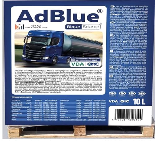 Generisch AdBlue® 10Liter Kanister Palette 60 Stück von Generisch