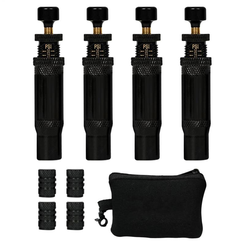 Generisch Air Down Tire Deflators, Reifendeflatoren, Air Down Tire Deflators, Reifen Luft Down Werkzeug, Spin- Inflator Tool Auto-Stop Rapid Für Offroad-Fahrzeuge, Autos von Generisch