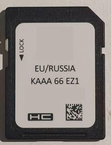 Generisch Aktualisierung der Kartographie GPS Navigation - Europa Türkei Russland - 2023 (KAAA66EZ1) - Kartendatenbank Q1.2021 - kompatibel mit Mazda Connect 2 von Generisch