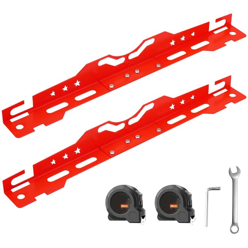 Generisch Alignment Tools Automotive, Precision Wheel Positioning Tool, 12.2x3.15x2.76 Inches Easy to Use & Install, Alloy Steel Calibration Plates for Handmade Enthusiasts and Vehicle von Generisch