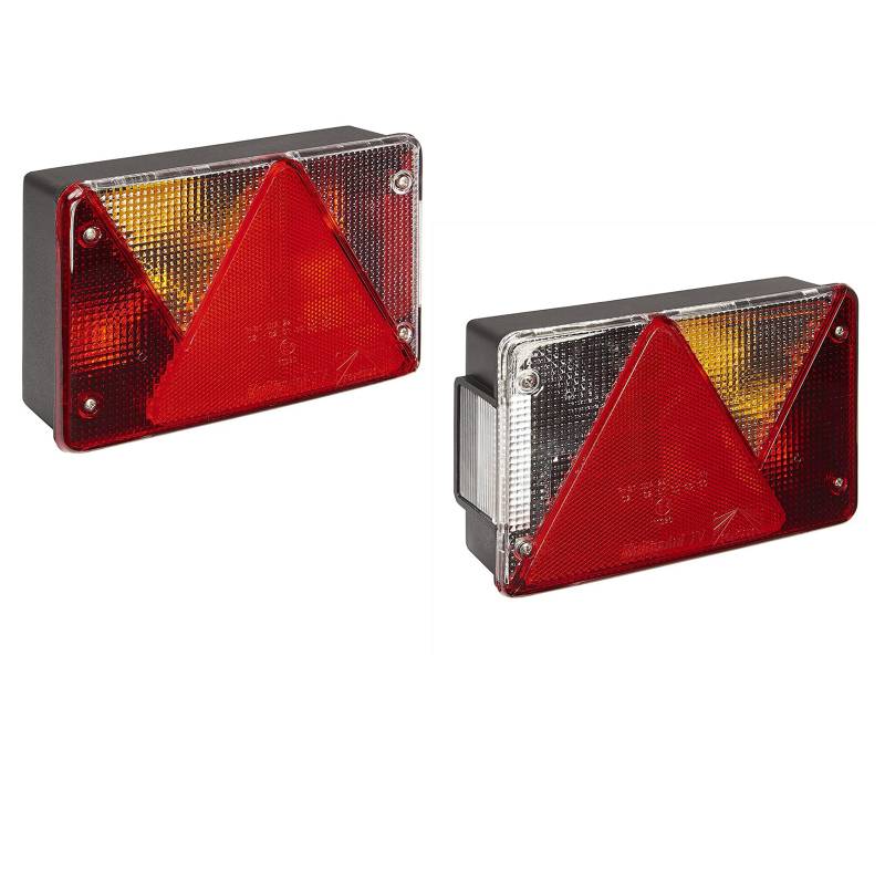 Generisch Aspöck Anhänger - Rückleuchten - Heckleuchten - Beleuchtung - Multipoint IV - SET von Boppon