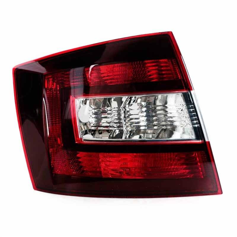 Generisch Auto-Bremslichter Für Skoda Spaceback 2014-2019 Rücklicht Drehen Für Signal Licht Für Rückfahrlicht Brems Warnung Licht Fahr Licht(Black Left) von Generisch
